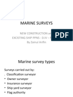 Marine Surveys: New Construction and Excisting Ship Ppns - D.Iv - Me - Sm6 by Zainul Arifin