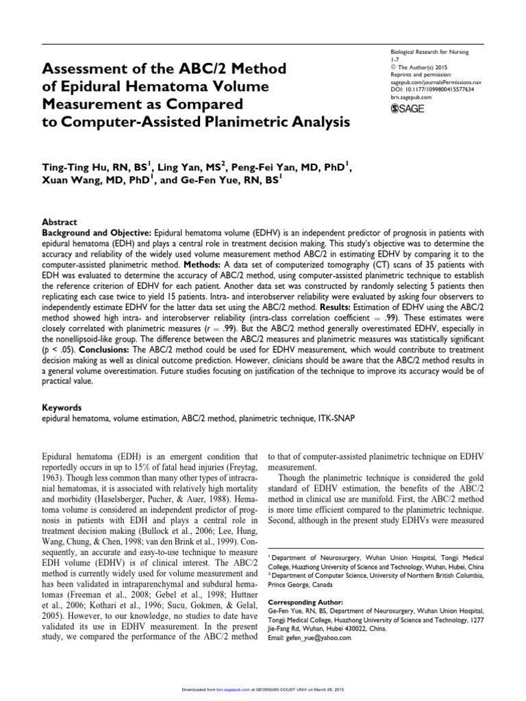 assessment-of-the-abc-2-method-of-epidural-hematoma-volume-measurement