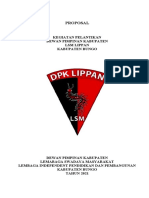 Proposal Pelantikan Lippan