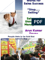 Sales and Distribution Management: Arun Kumar Davay