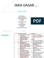 Biokimia Dasar (3sks)-Protein