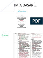 BIOKIMIA DASAR (3SKS)-PROTEIN