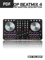 Reloop Beatmix 4: Traktor Pro Mapping Description