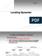 Lecture6 Locating Epicenter