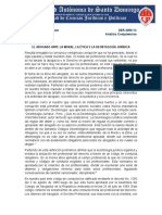 Analisis Comprensivo Sobre La Etica, La Moral y La Deontologia Juridica