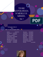 TIK 7 TEORI KEPERAWATAN MERLE H MISHEL