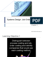 Systems Design: Job-Order Costing: © 2010 The Mcgraw-Hill Companies, Inc