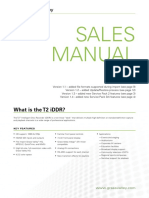 T2-iDDR - Sales Manual v1.4