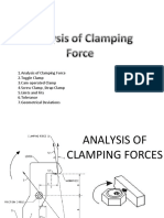 Clamping Force Analysis for Common Clamping Mechanisms