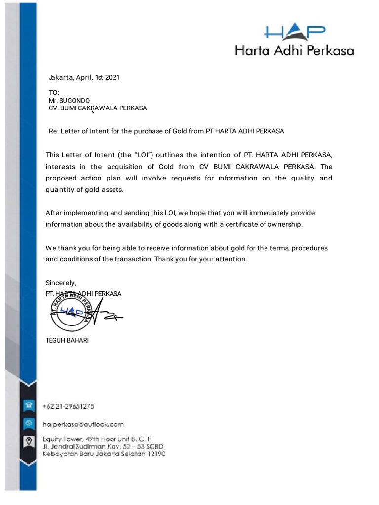 LOI HAP GoldOke PDF