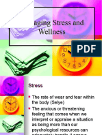 Managing Stress and Wellness