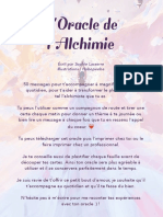 Oracle de L Alchimie