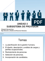 Unidad 2. Subsistema de Provisión Tema 1