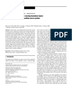 Sliding Mode Control With Varying Boundary Layers For An Electro-Hydraulic Position Servo System