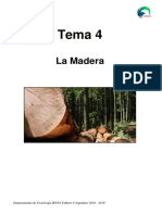 Tema 1o Eso Madera