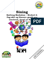 Sining5 - q3 - Mod2 - Pagukitngdisenyogamitanglinoleumgomaatkahoy - v1 1 Return To Sender 1