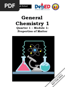 G11 Module 1 in General Chemistry 1 PDF