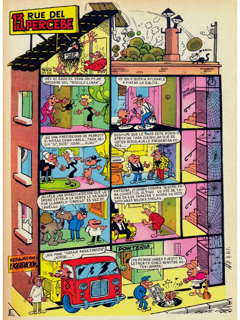 Rue 13 Del Percebe. Cómic de Francisco Ibáñez, 10 Comics. | PDF