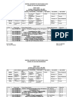 2019 January Time Table