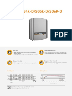 SG3K-D/SG4K-D/SG5K-D/SG6K-D: Residential String Inverter