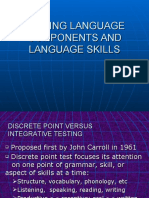 07 1 Testing Language Component Annd Language Skills