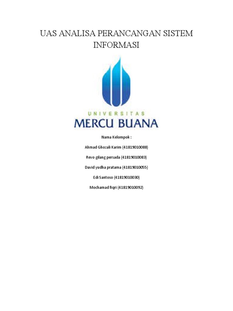 Uas Apsi Pdf Kesehatan Holistik Sains Matematika