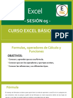 Curso Excel Básico 2019 - Sesión 05