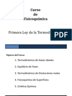 Semana 2 - Primera Ley Termodinamica