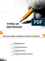 4 Sentence Types