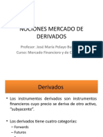 Nociones Mercado de Derivados