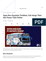 Agen Bus Haryanto Terdekat, Cek Harga Tiket Dan Pesan Tiket Online - Agen Tiket Resmi