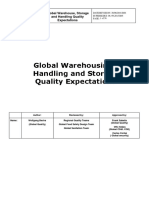 Global WareHouse Quality Expectations