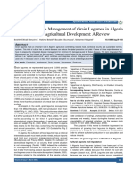 Integrated Disease Management of Grain Legumes in Algeria and Strategies of Agricultural Development: A Review