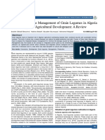 Integrated disease management strategies for grain legumes in Algeria