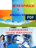 FARMAKOLOGI  SISTEM  PERNAPASAN