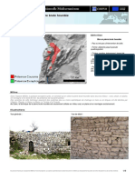 A3 - Mur en Pierre Brute Hourdée: Liban