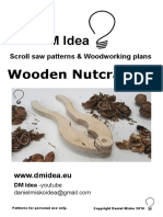 DM Idea Wooden Nutcracker: Scroll Saw Patterns & Woodworking Plans