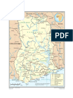 Ghana Map PDF