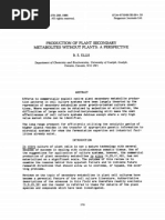 Download PRODUCTION  OF  PLANT  SECONDARY METABOLITES  WITHOUT  PLANTS - A  PERSPECTIVE by Oscar Fernando Moreno SN50153091 doc pdf