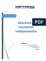 Machine À Excitation Indépendant