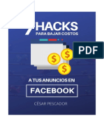7 Hacks para Bajar tus Costos de Anuncios en Facebook