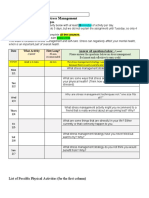 Activity Log 1-Stress Management