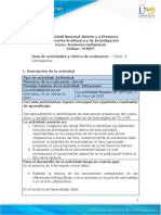 Guia de Actividades y Rúbrica de Evaluación - Unidad 2 - Tarea 4 - Correlacionar