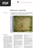 Ortíz, I. Reseña de un viejo peine. 2005