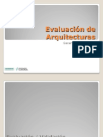 Evaluación Arquitecturas