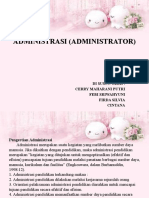 Administrasi (Administrator) Febi