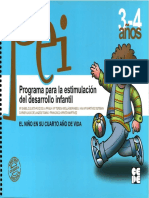 Programa para La Estimulación Del Desarrollo Infantil 3 4-1