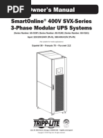 Tripp Lite Owners Manual 811248