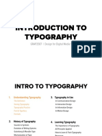 Introduction To Typography