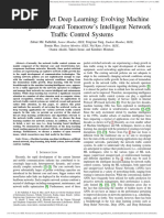 State-of-the-Art Deep Learning: Evolving Machine Intelligence Toward Tomorrow's Intelligent Network Traffic Control Systems